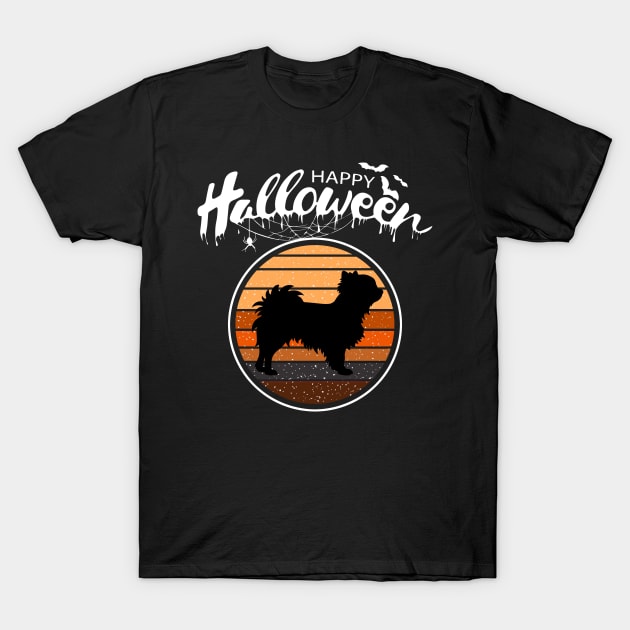 Funny Happy Halloween Beautiful Chihuahua Men Women Kid Gift T-Shirt by mlleradrian